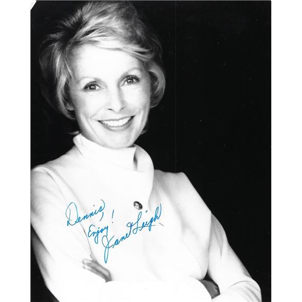 Psycho Janet Leigh signed photo