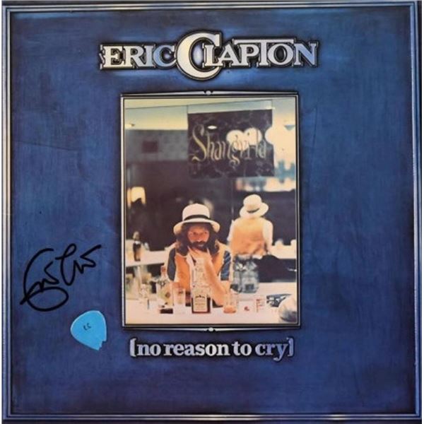Eric Clapton signed No Reason to Cry album