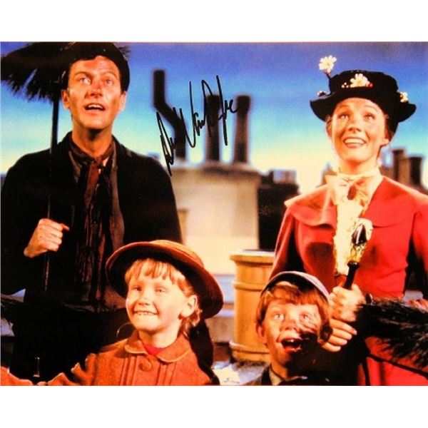 Mary Poppins Dick Van Dyke signed movie photo