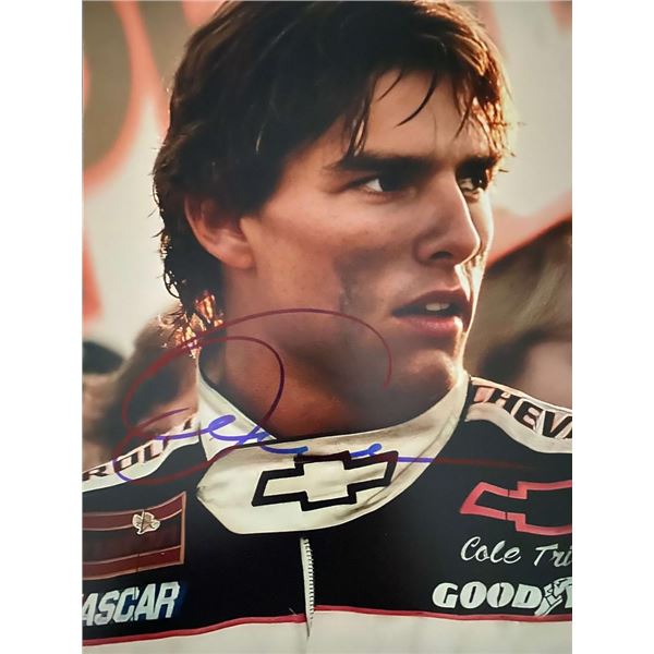 Days of Thunder Tom Cruise signed movie photo