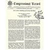 Image 1 : Congressional Record Jon Locke signed newspaper