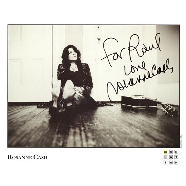 Country Star Rosanne Cash signed photo