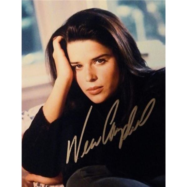 Nev Campbell signed portrait photo