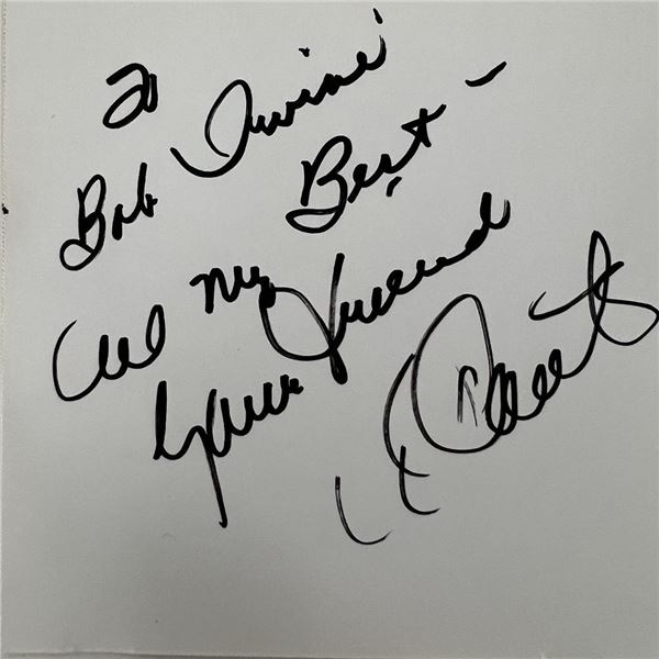 Dick Contino Horace Heidt presents signed CD