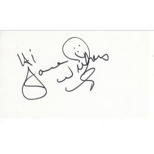 Bright Eyes Jane Withers original signature