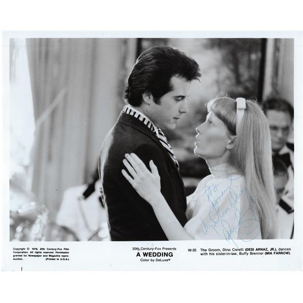 A Wedding Desi Arnaz Jr. Signed Photo