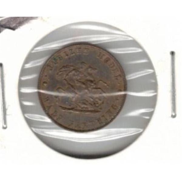 1887 UK 1/2 Farthing