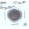 Image 1 : 1899 Argentina 10 ct