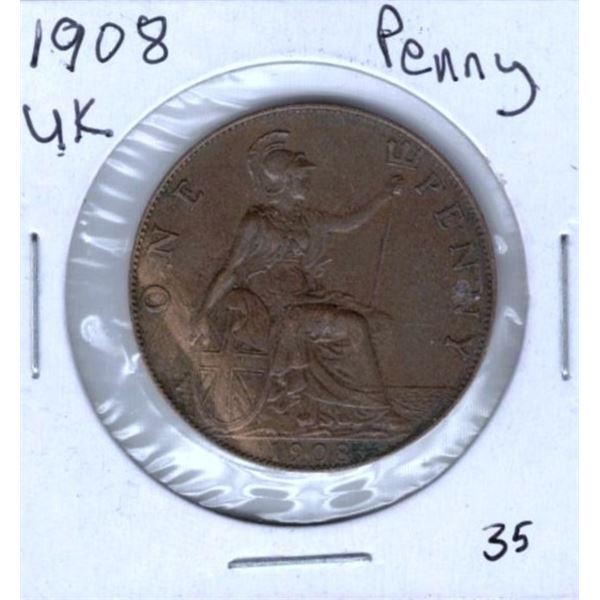 1908 UK Penny