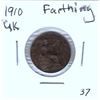 Image 1 : 1910 UK Farthing
