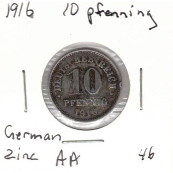 1916 German AA 10 Phinning