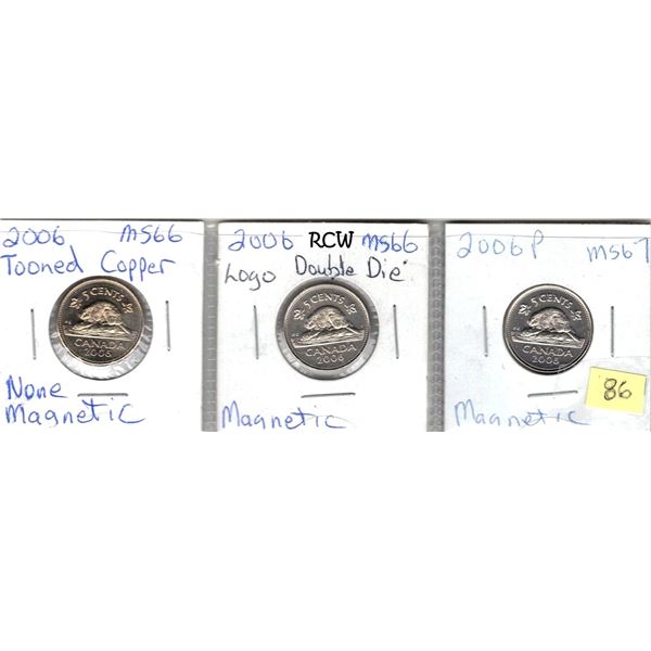 2006 THREE VARIETIES