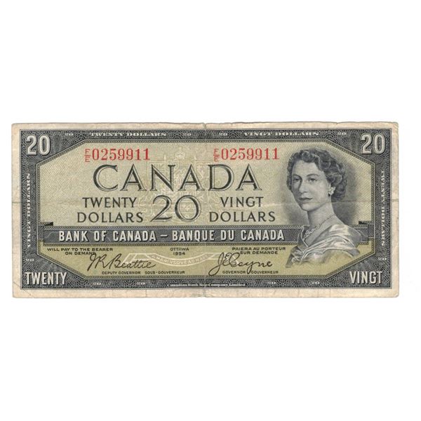 1954 $20 Nice F/E0259911