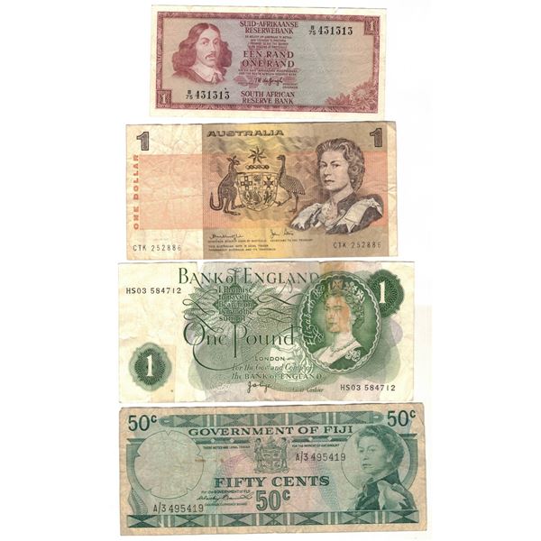 Paper Money Various Countries