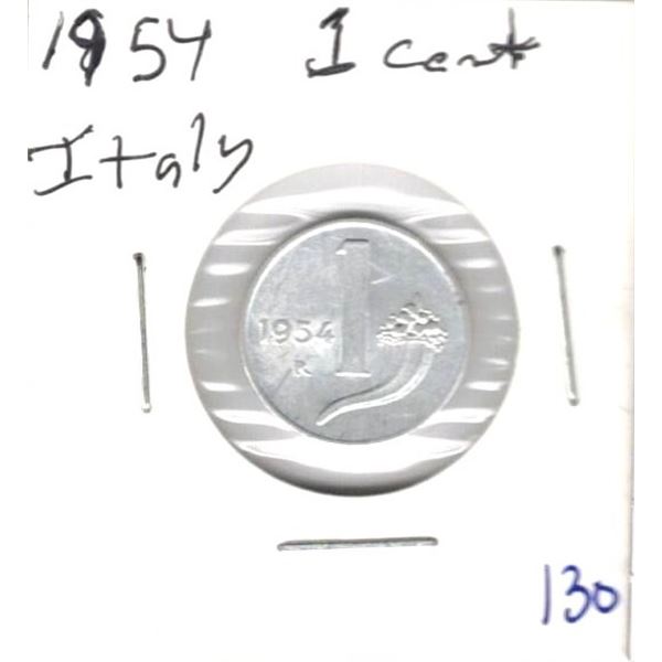 1954 Italy 1 Cent
