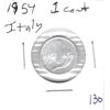 Image 1 : 1954 Italy 1 Cent