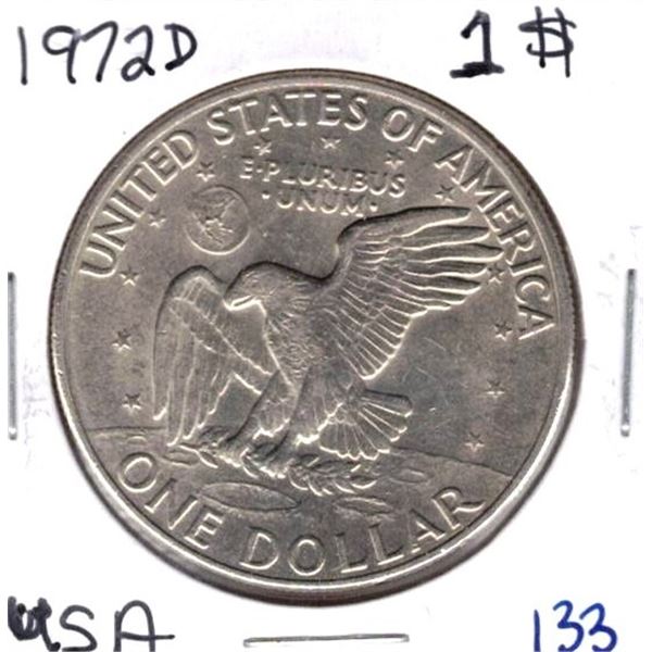 1972 D USA Dollar