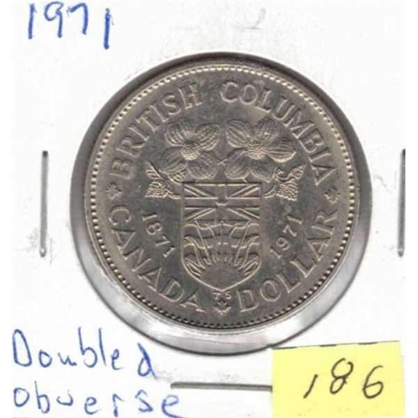 1971 Dollar Doubled Obverse