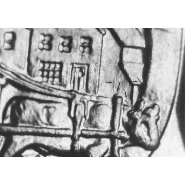 1974 MS64 Dollar #4 Double Yoke