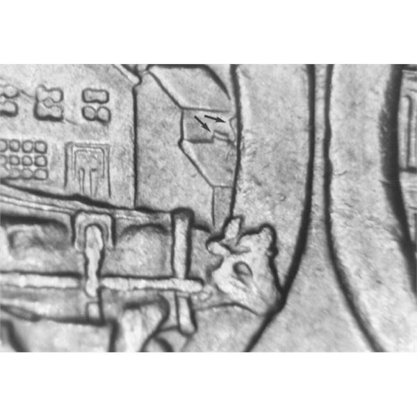 1974 MS64 Dollar #6 Double Yoke