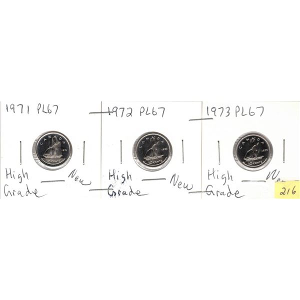 1971, 1972, 1973  PL67