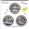 Image 1 : 2021 THREE Varieties  New
