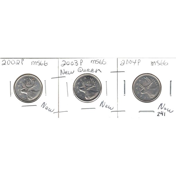 2002P , 2003P New Queen 2004P  New