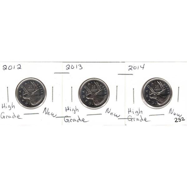 2012, 2031, 2014 High Grade, New