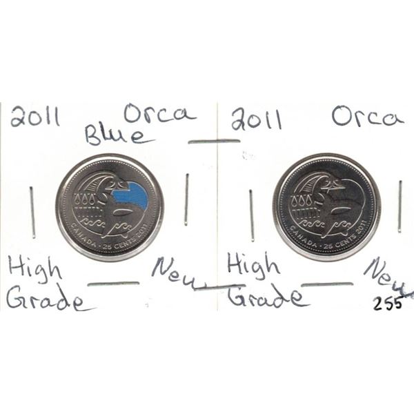 2011 Orca With Colour and Without Colour, New