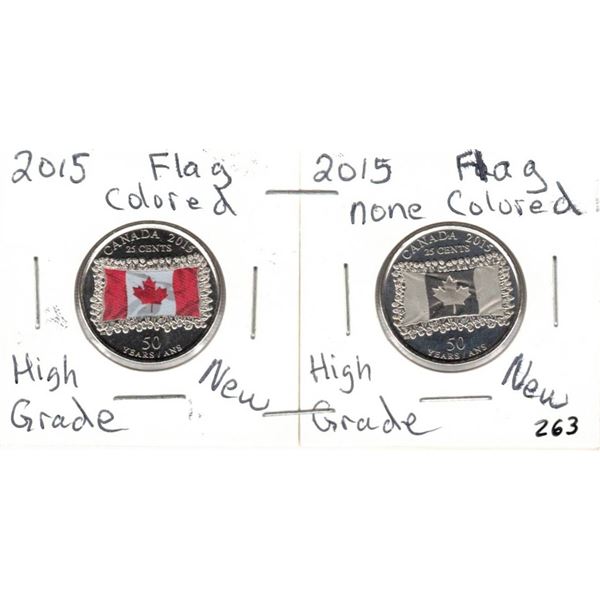 2015 Flag , With Colour and Without Colour