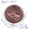 Image 1 : 1864 - 1964 Canada Confederation Token , Copper