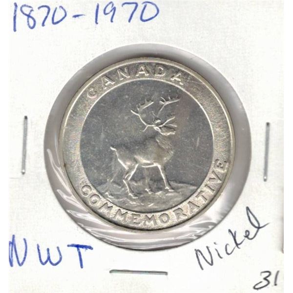 1870 - 1970  NWT Stag Nickel