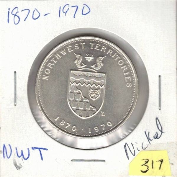 1870 - 1970  NWT Stag Nickel