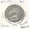 Image 1 : 1871 - 1971 BC Stag Silver   13% Silver