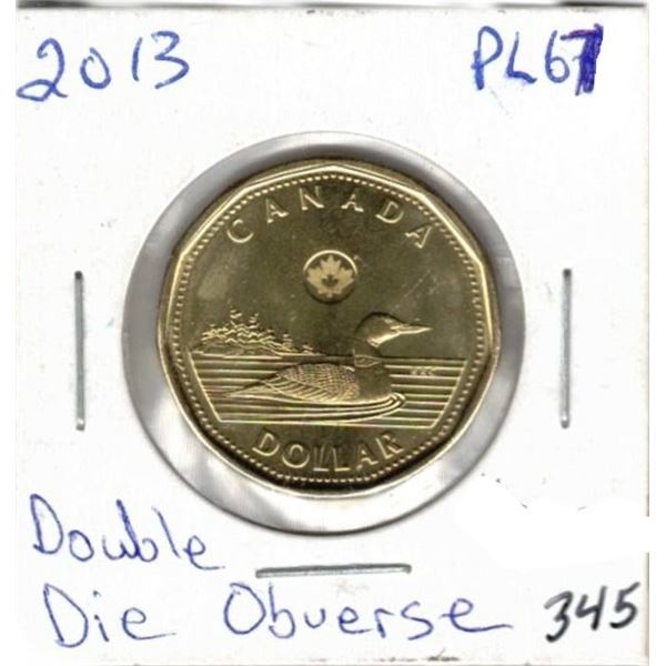2013 PL67 Heavy Double  Die Reverse  RARE