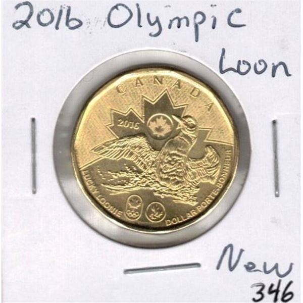 2016 Olympics Loonie