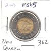 Image 1 : 2003 MS65 New Queen
