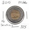 Image 1 : 2010 MS66 16 serrations