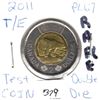Image 1 : 2011 PL67 Test Token, Double Die T-E  RARE