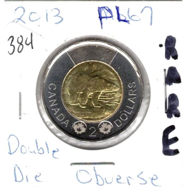 2013 PL67 Double Die Obverse