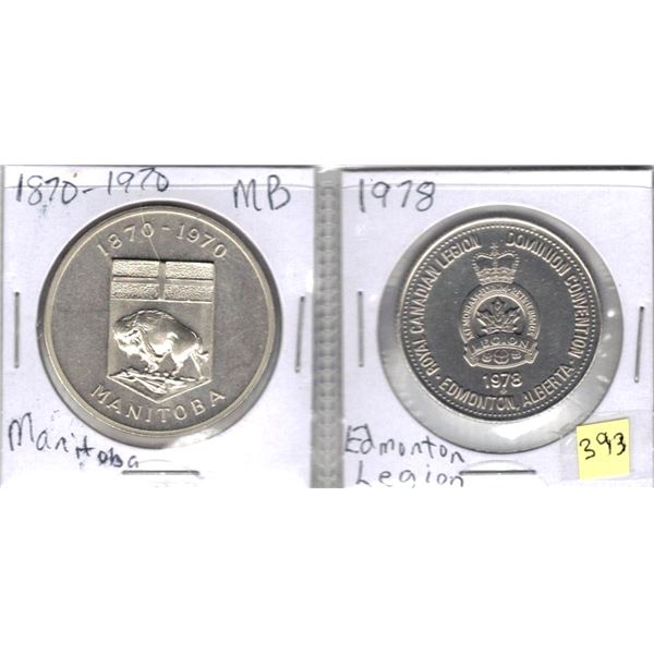 1870 - 1970 Manitoba , Edmonton Legion