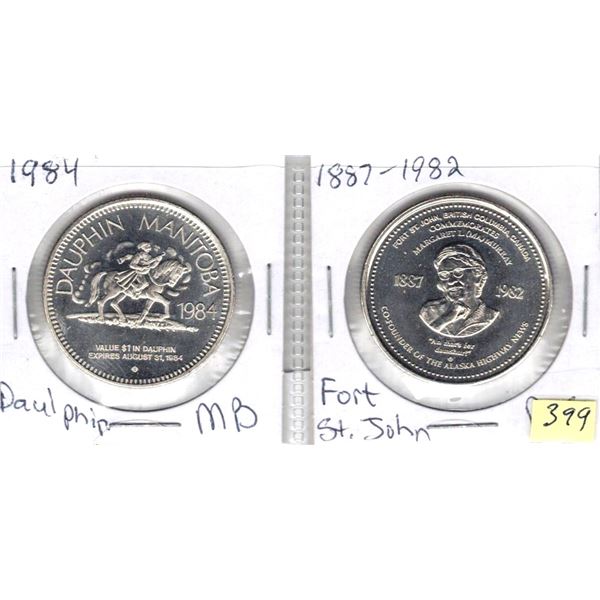 1984 Dauphin Manitoba, 1982 Fort St. John