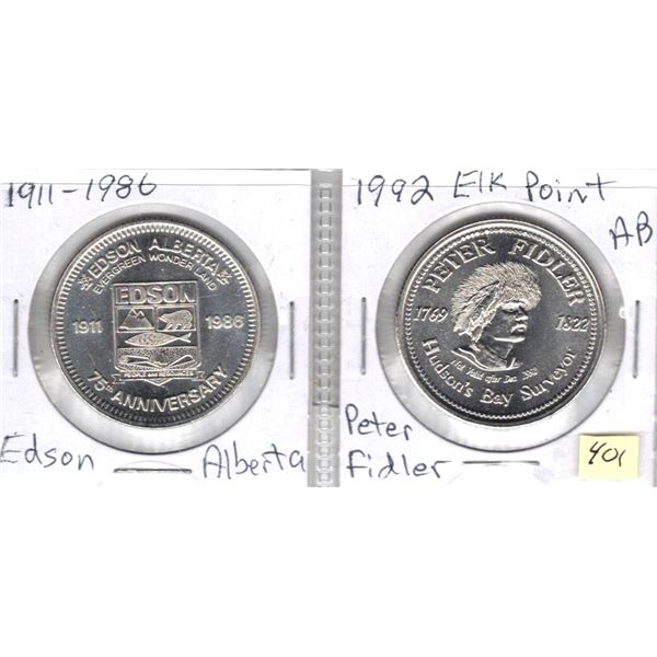1986 Edson, 1992 Peter Fildler , Hudsons Bay,  Elk Point AB.