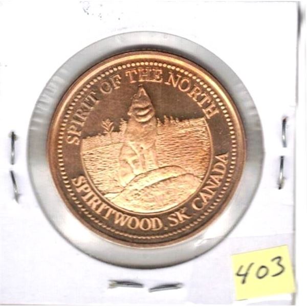 1996 Spiritwood Saskatchewan TWO BUCK TOKEN