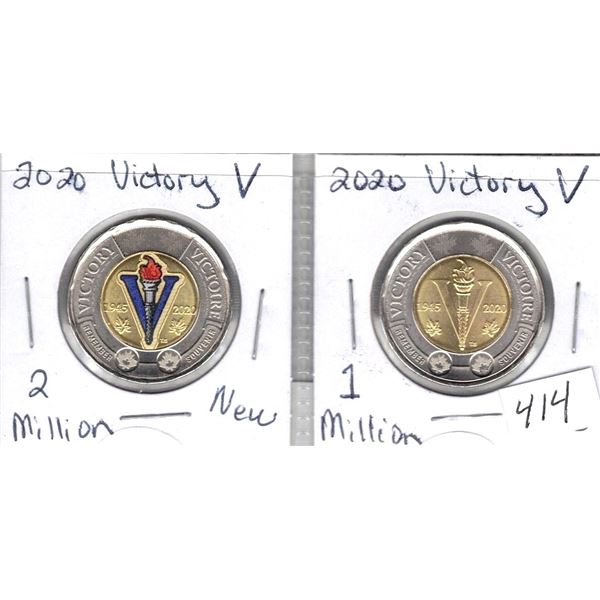 2020 Victory Day With and Without Colour