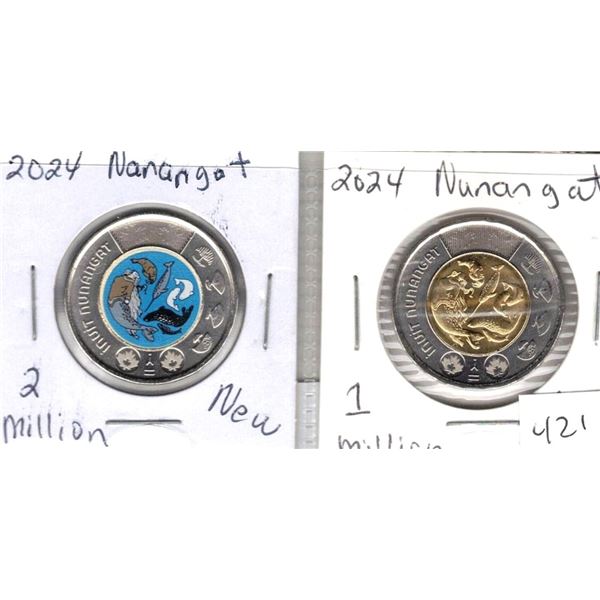 2024 Inuit Nunangat With and Without Colour