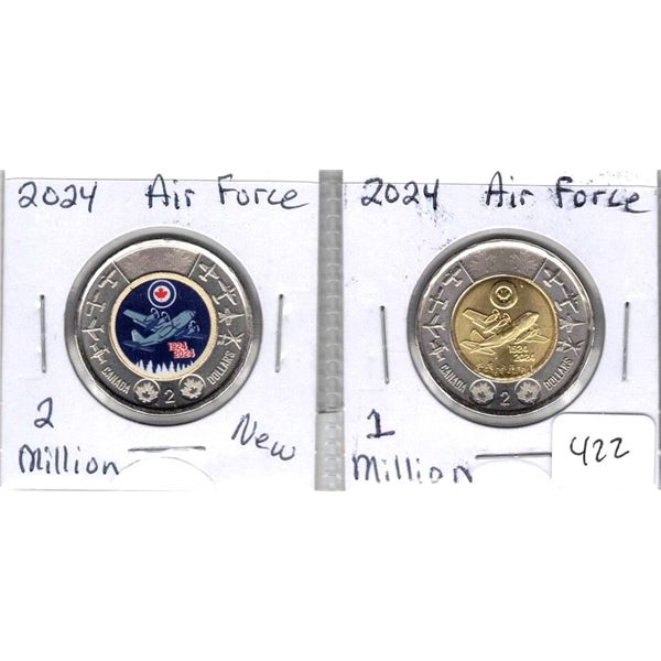 2024 Air Force With and Without Colour