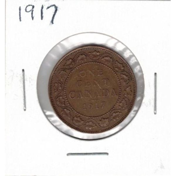 1917 Canada Large One Cent