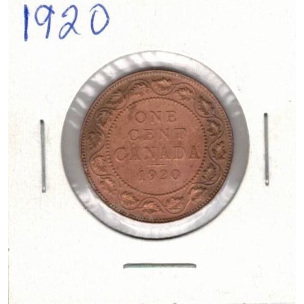 1920 Canada Large One Cent