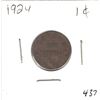 Image 1 : 1924 Canada one cent
